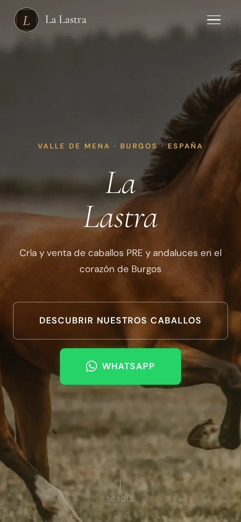 La Lastra sur téléphone